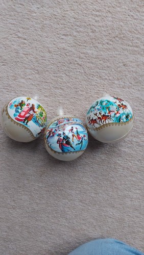 Vintage christmas baubles - christmas, from