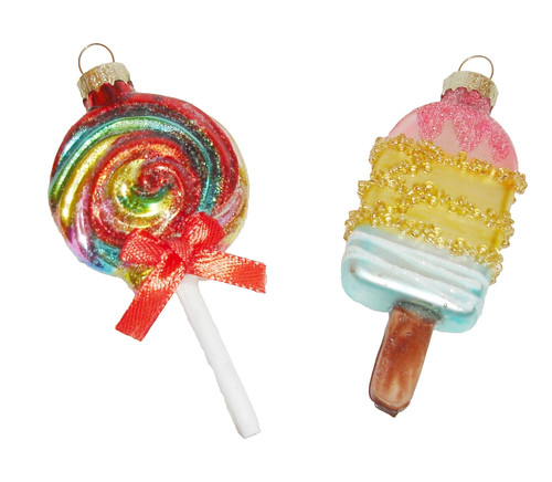 Glass christmas ornaments hand - glass,