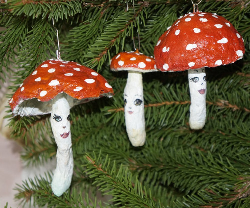 Vintage christmas ornaments - vintage,