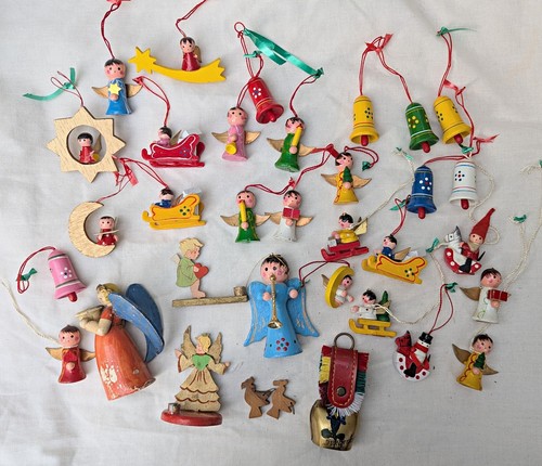 Vintage mixed lot wooden - lot, of