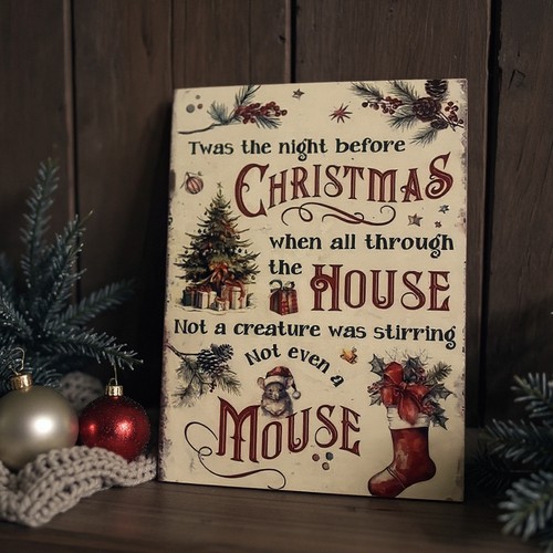 Twas the night before - the,